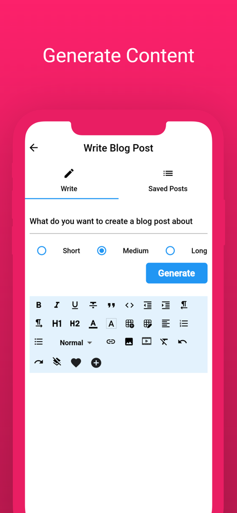 WriterAI: Content Writer screenshot 3