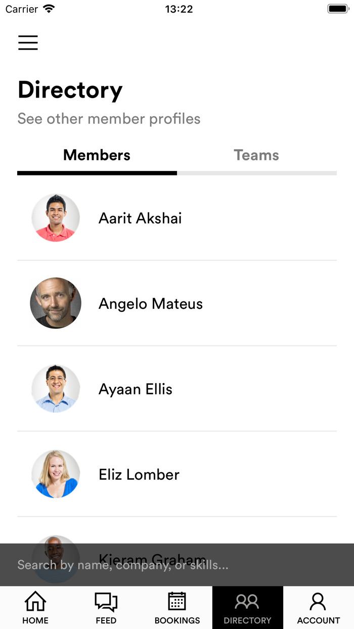 CW Shower Booking System