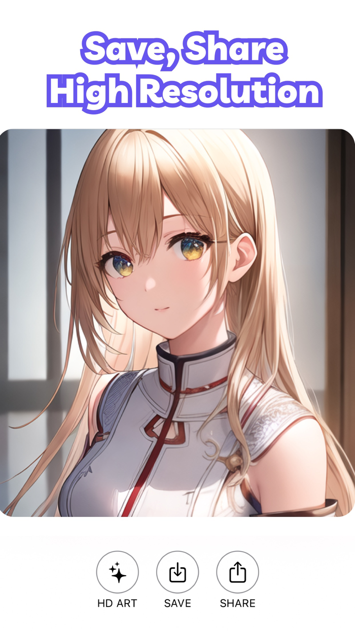 Waifu Art - AI Anime Girl