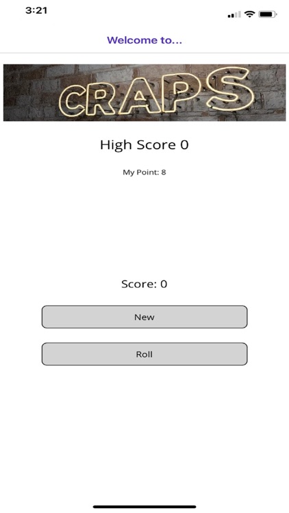 Mr. Vega's Craps App