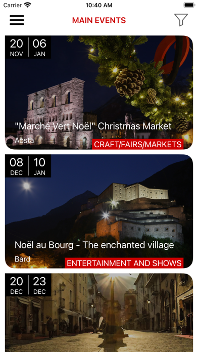 How to cancel & delete Valle d'Aosta Events from iphone & ipad 4