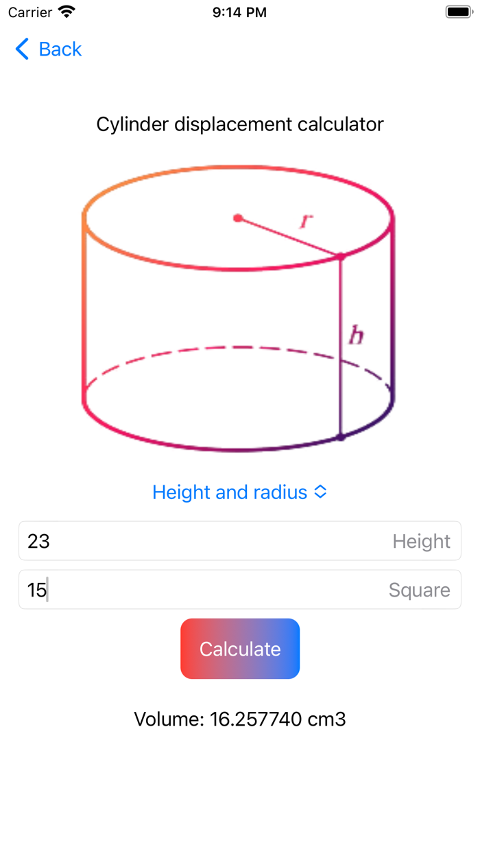 Geometry Calculator Helper