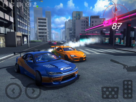 Hashiriya Drifter #1 Racing iPad app afbeelding 1