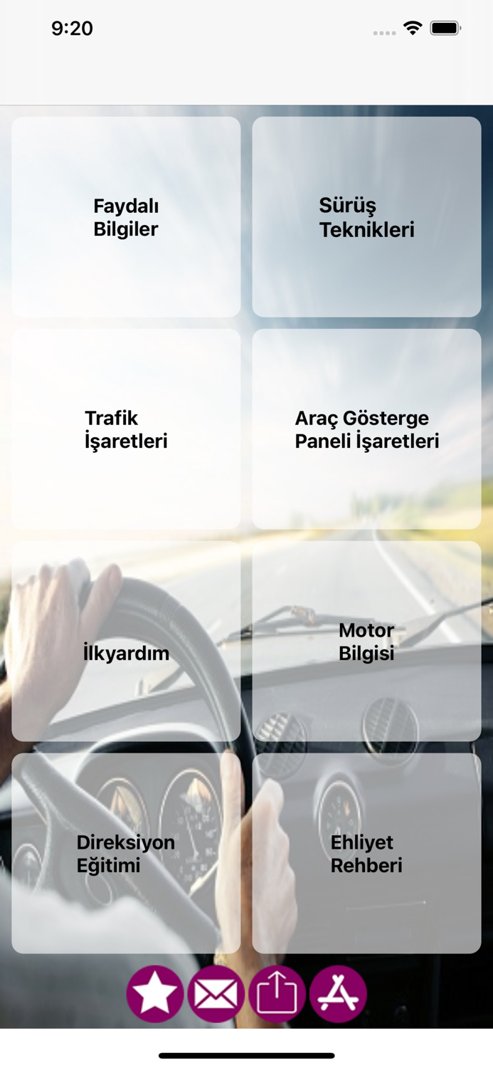 Sürüş ve Ehliyet Rehberi