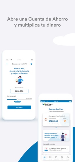 ProVida app screenshot