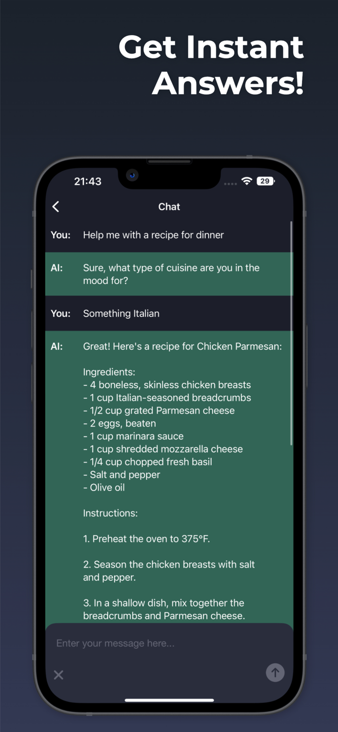 AI Chatter - GP Chat Bot