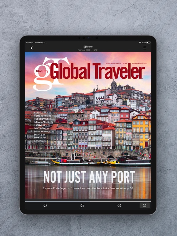 Global Traveler Magazine screenshot 2