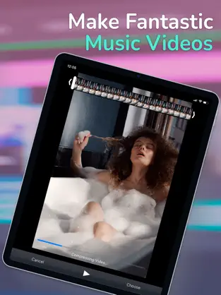 Captura de Pantalla 5 Editor: Añadir Música a Vídeos iphone