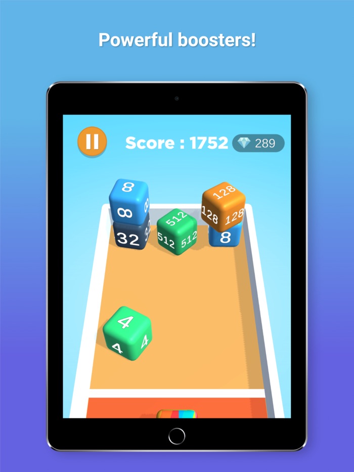 4096 Merge Puzzle Game