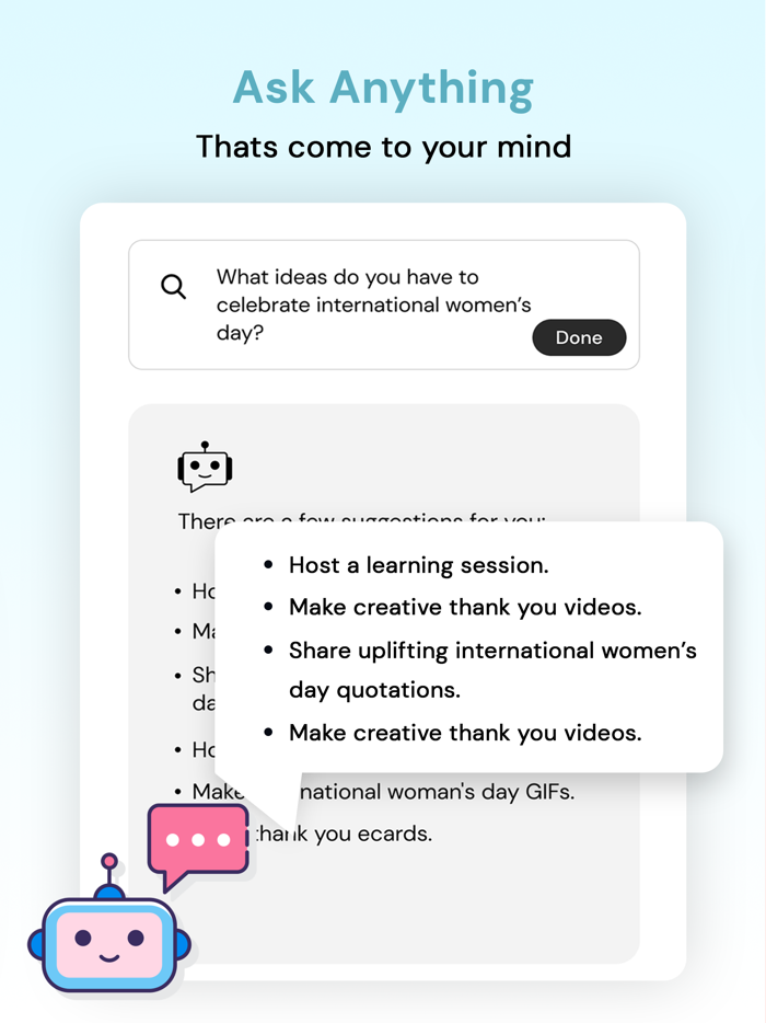ChatBot AI  Chat Writing Bot