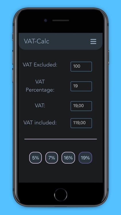 VAT Calcuator - VAT