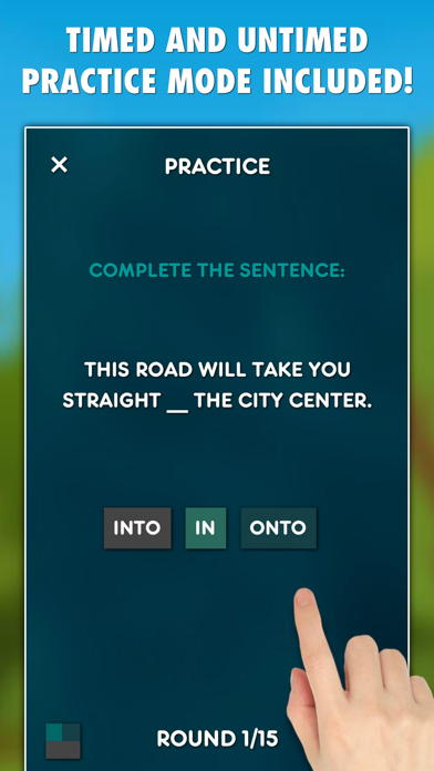 Prepositions Test PRO Screenshots