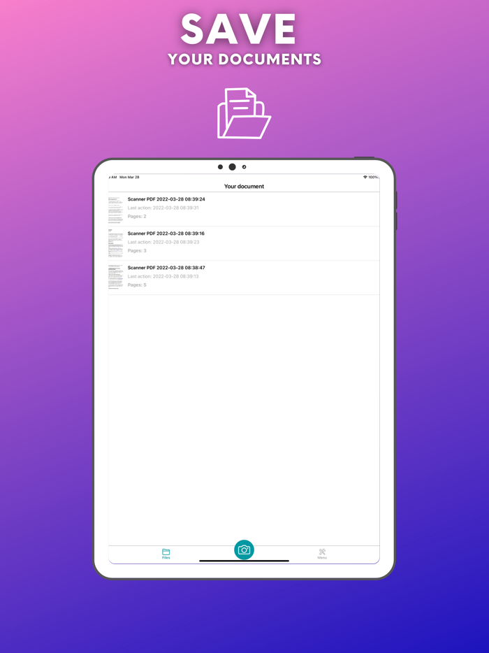 Scanner PDF Text Pro