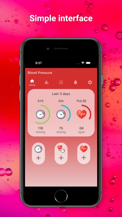 Blood Pressure Record screenshot 3