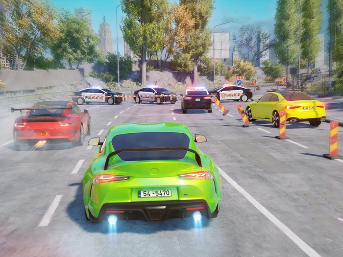 Police Simulator Cop Car 3D