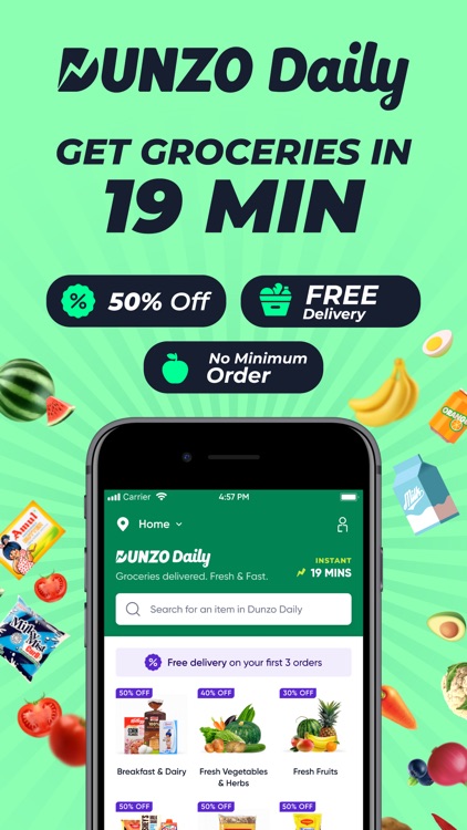 Dunzo: Grocery Delivery App