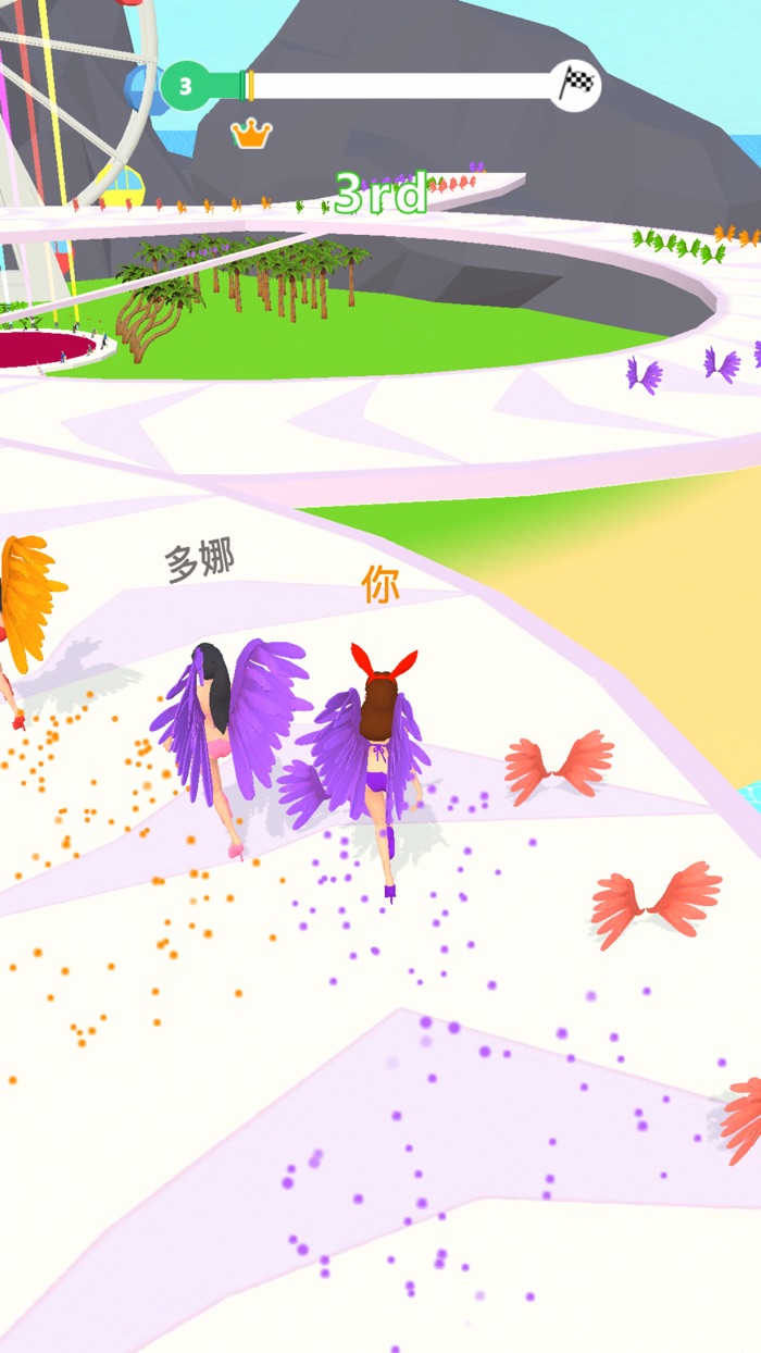 姐就这样—跑酷小游戏