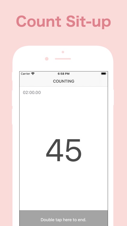 Sit Up Counter! - Auto Count screenshot-3