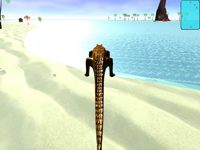 Angry Crocodile Beach Attack