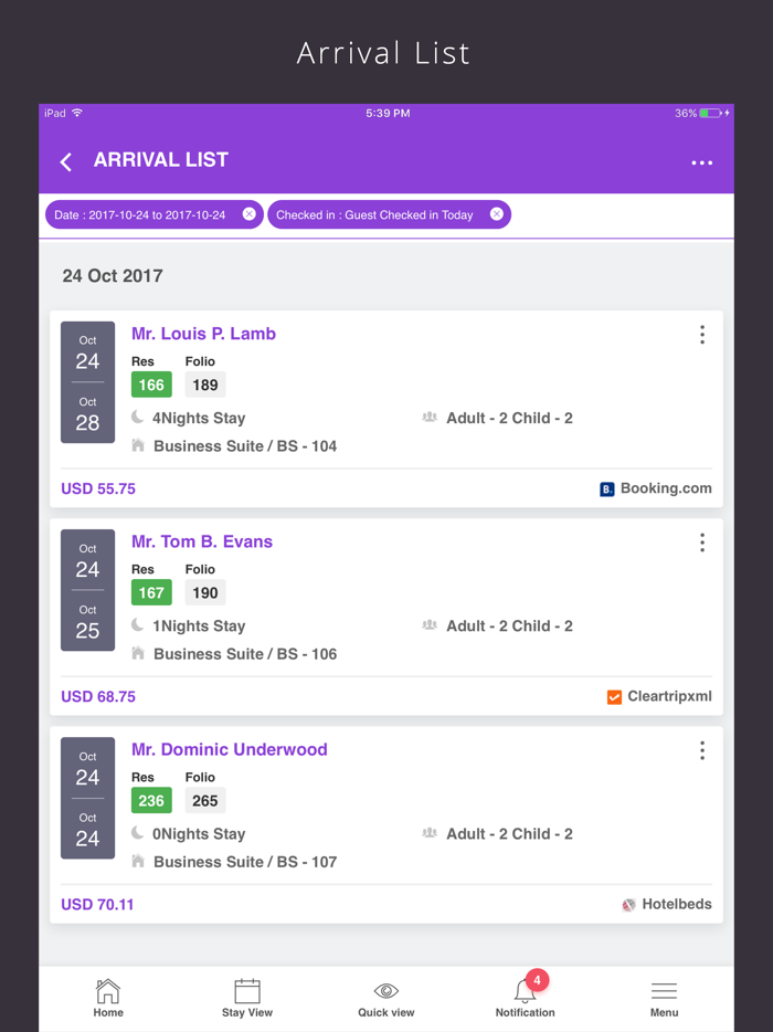 TripiCloud Hotel PMS and CMS