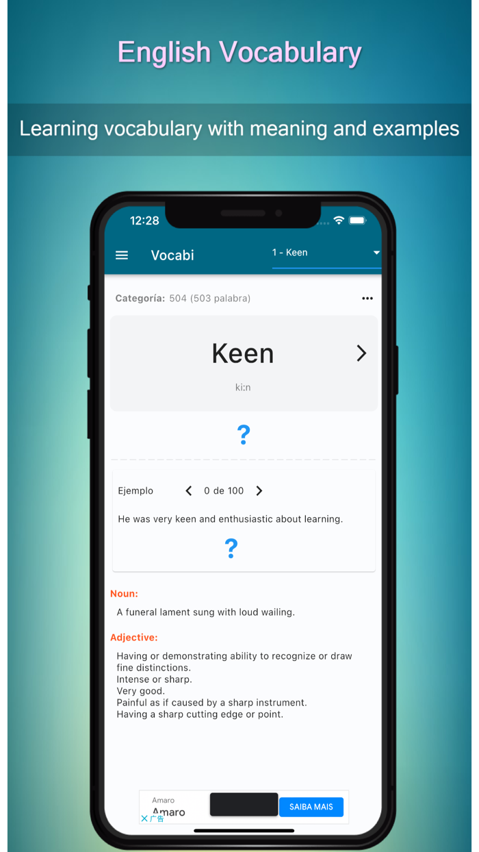 Vocabi English vocabulary