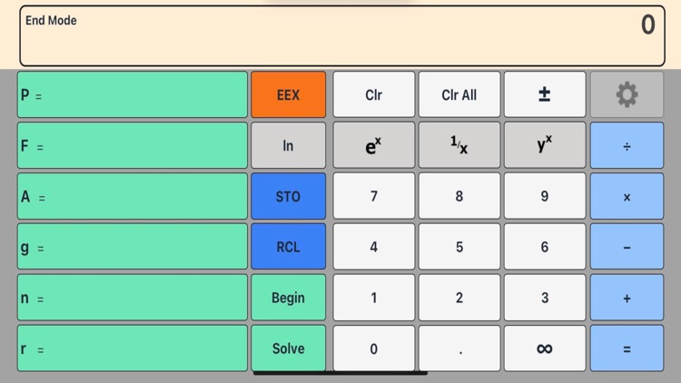 7Button Financial Calculator