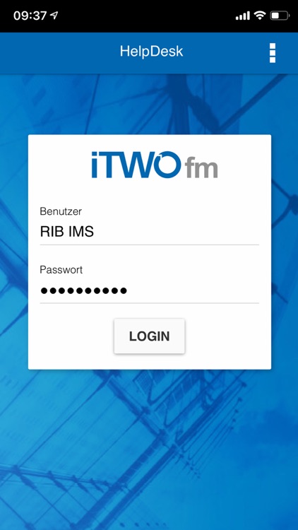 iTWO fm HelpDesk