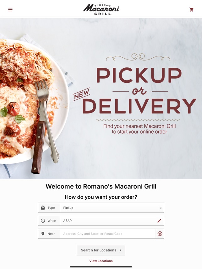 Macaroni Grill Ordering on the App Store