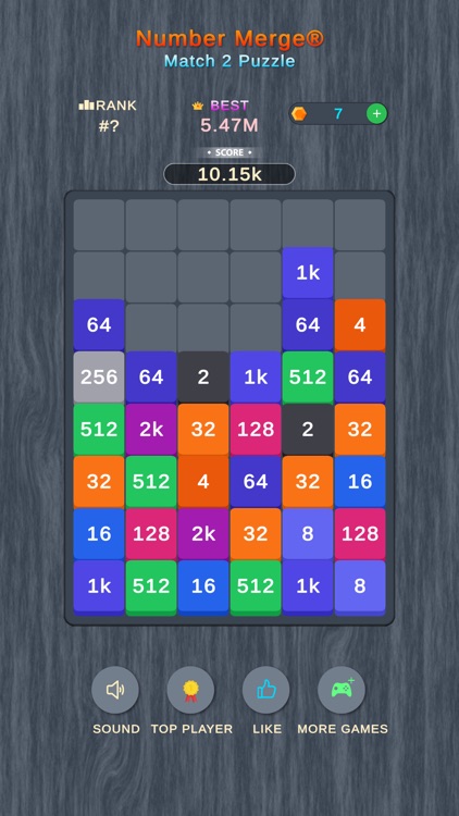 Number Merge® Match 2 Puzzle
