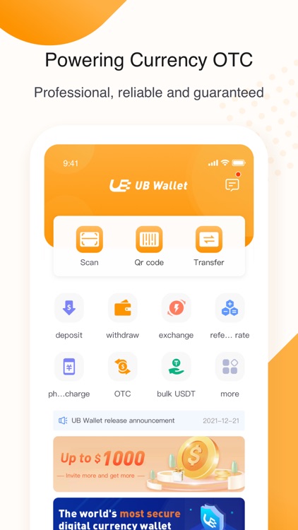 UB Wallet - Safe & Reliable