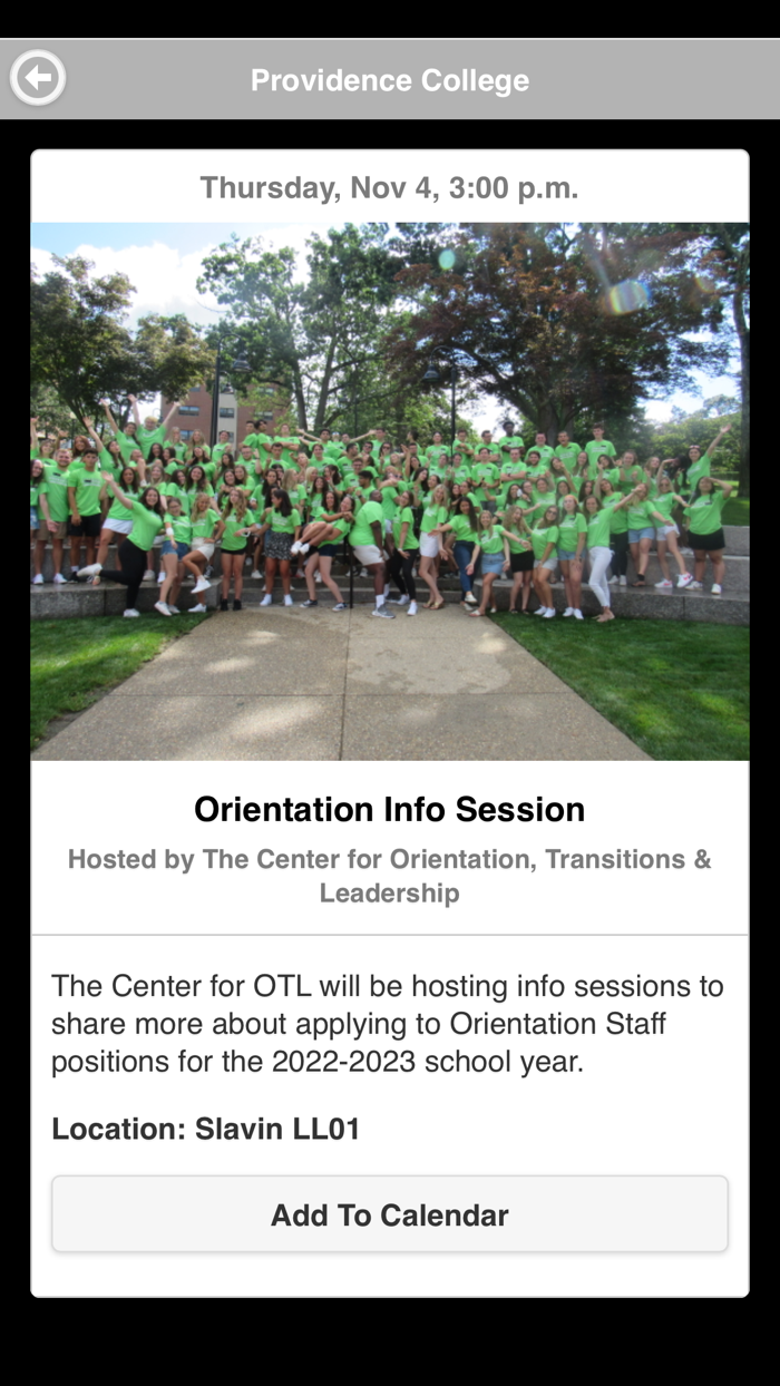 Providence College Central