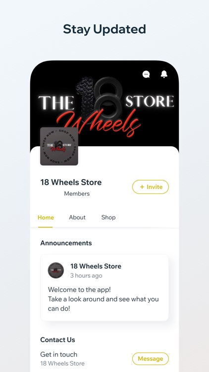 18 Wheels Store