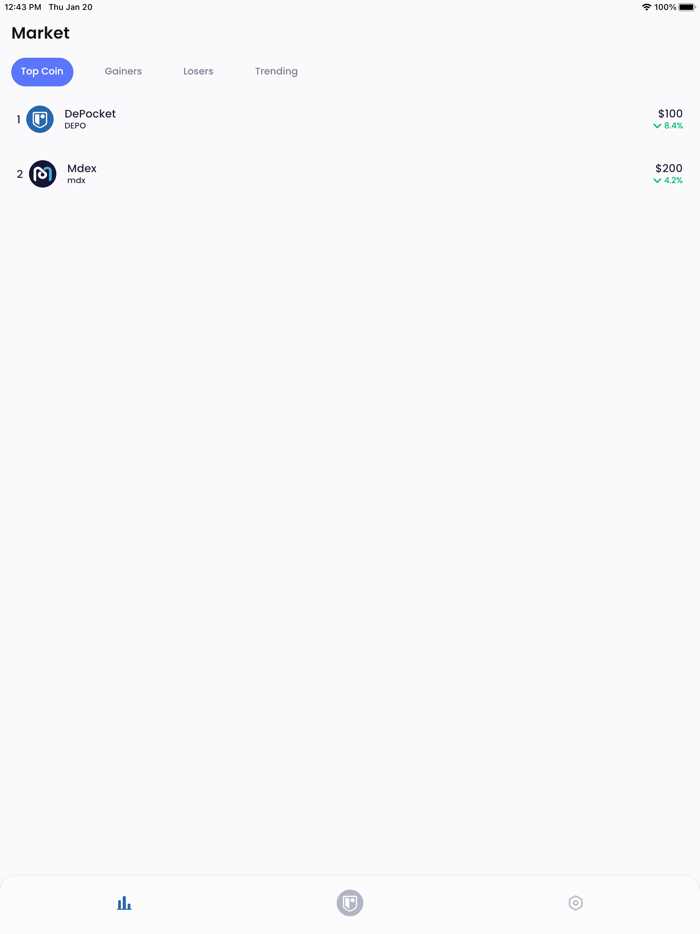 DePocketKaopiz DeFi Dashboard