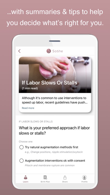 SoShe - Birth Prep screenshot-6