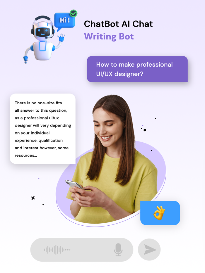 ChatBot AI  Chat Writing Bot