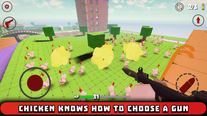 Chicken FPS - Shooter Gun Game