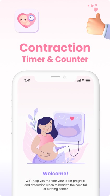 Contraction Tracker Counter.