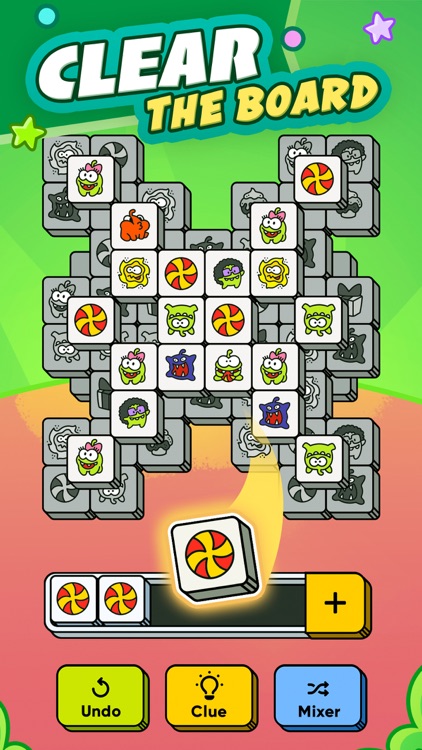 Om Nom: 3 Tiles Matching Game