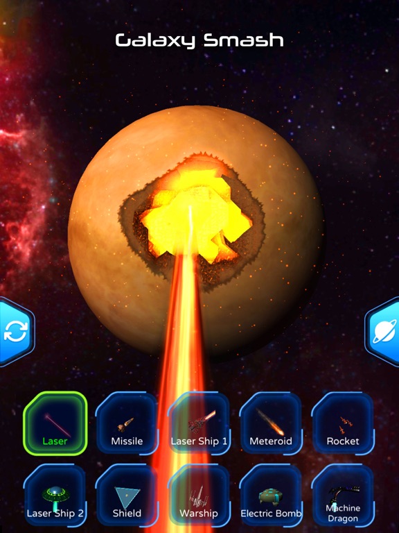 Galaxy Smash - Destroy Planets screenshot 4