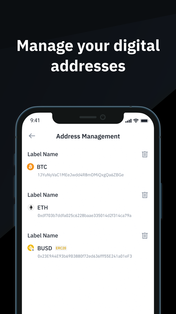 Binance Custody Store Crypto