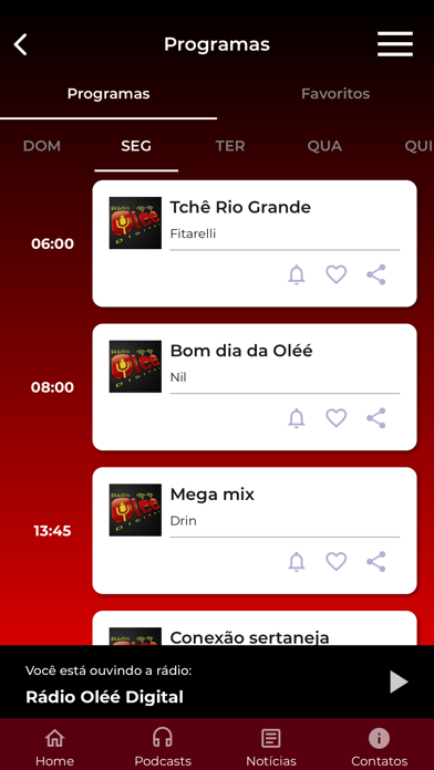 Rádio Oléé Digital screenshot 4