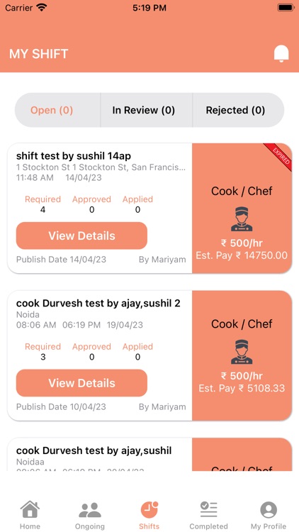 ShiftZ Partner screenshot-5