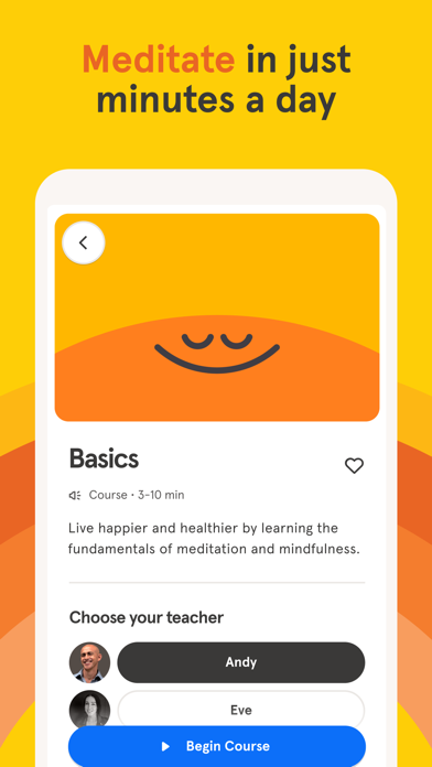 Headspace: Mindful Meditation的使用截图[4]