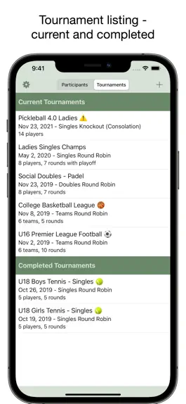 Game screenshot All-Play-All Tourney Manager mod apk