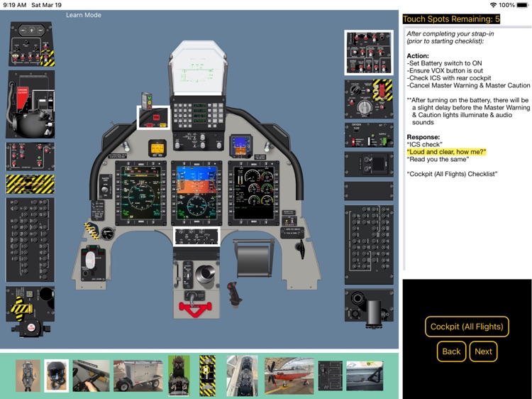 T-6B Checklist Trainer