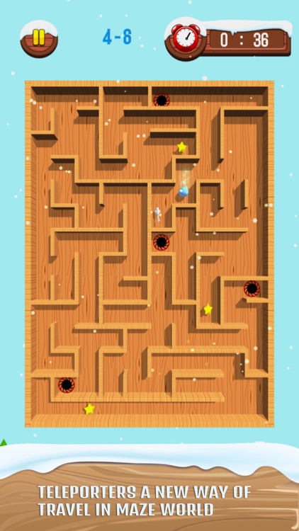 Maze & Snow Ball screenshot-3