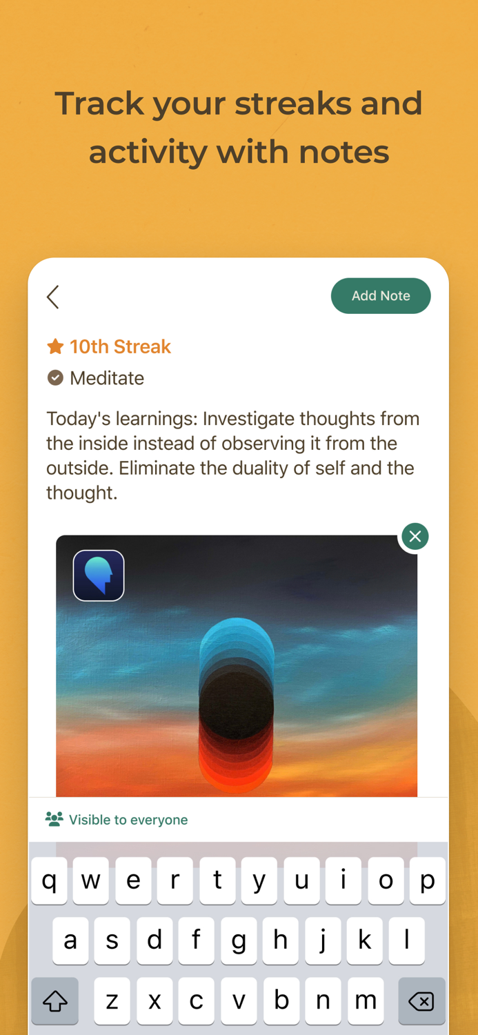 Kin Social Habit Tracker