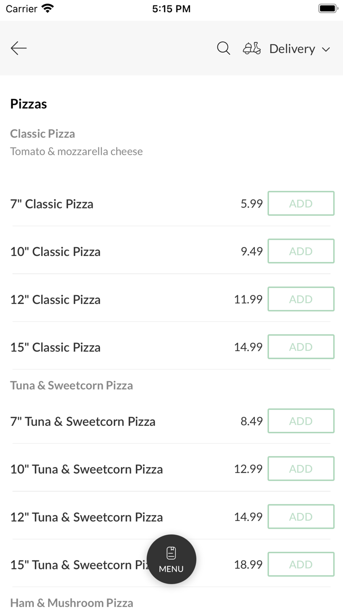 MFC Pizza and Fried Chicken