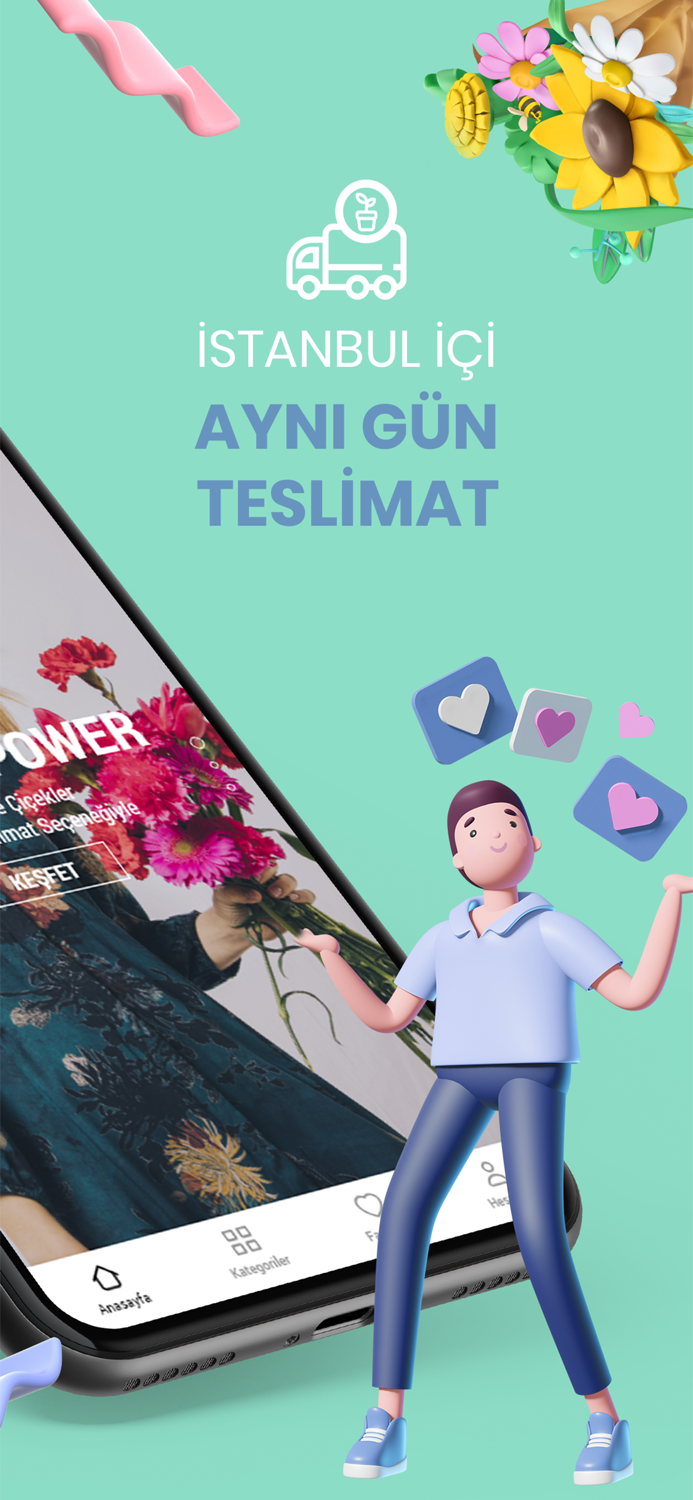 Taze Çiçek - Çiçek Siparişi