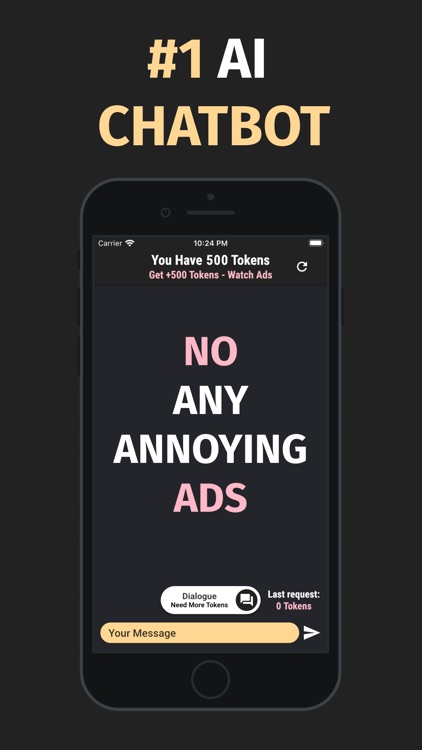 Talk to Chatbot Without Ads